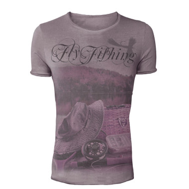 Modelo Camiseta - HSDesign - Vintage - Fly Fishing