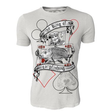 Modelo Camiseta - HSDesign - The King of Carpfishing
