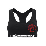 Camiseta Top Mujer - HSDesign - Logo Rojo - S