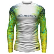 Camiseta Manga Larga - HSDesign - Ocean Performance - Dorado - L